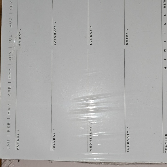 Two Russell+Hazel Weekly Planner Pad - Picture 2 of 7